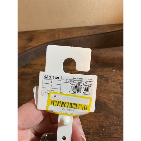 New Men's Goodfellow & Co Brown Belt Size Large 36-40 - Picture 11 of 12